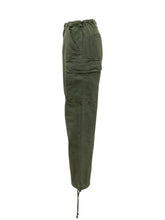 BA&SH - Pantaloni Fino con Tasca Cargo - Verde | Lidia Shopping | Official Website
