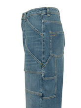 BA&SH - Moyce Straight Leg Jeans with Pockets - Blue | Lidia Shopping | Official Website