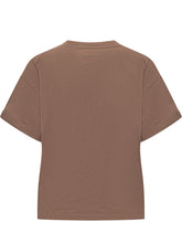 BA&SH - T-shirt Rosie a Maniche Corte - Marrone - LIDIASHOPPING® - Official Website