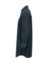 BA&SH - Abito Tona in Denim con Colletto - Blu | Lidia Shopping ® | Official Website