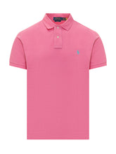 POLO RALPH LAUREN - Short Sleeve Polo Shirt - Pink - LIDIASHOPPING® - Official Website