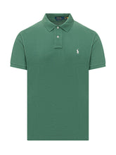 POLO RALPH LAUREN - Short Sleeve Polo Shirt - Green - LIDIASHOPPING® - Official Website