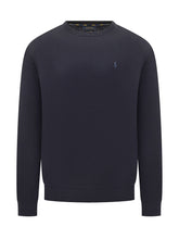 POLO RALPH LAUREN - Long Sleeve Crewneck Sweater - Blue - LIDIASHOPPING® - Official Website