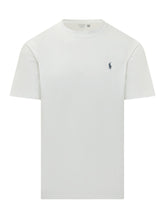 POLO RALPH LAUREN - T-shirt a Maniche Corte con Logo Ricamato - Bianco - LIDIASHOPPING® - Official Website