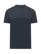 POLO RALPH LAUREN - Short Sleeve Jersey T-Shirt - Blue - LIDIASHOPPING® - Official Website