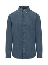 POLO RALPH LAUREN - Camicia Sportiva in Denim a Maniche Lunghe - - LIDIASHOPPING® - Official Website