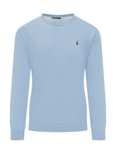 POLO RALPH LAUREN - Long Sleeve Crewneck Sweater - Blue - LIDIASHOPPING® - Official Website