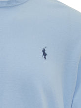 POLO RALPH LAUREN - Long Sleeve Crewneck Sweater - Blue - LIDIASHOPPING® - Official Website