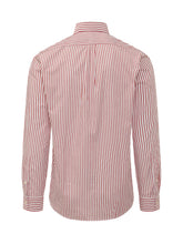 POLO RALPH LAUREN - Striped Cotton Sport Shirt - Red - LIDIASHOPPING® - Official Website