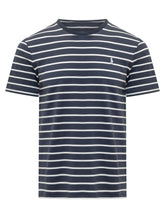 POLO RALPH LAUREN - T-shirt in Maglia a Righe - Blu | Lidia Shopping ® | Official Website
