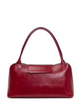 VERSACE - Medium Shoulder Bag with Flap Closure - Red - LIDIASHOPPING® - Official Website