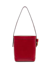 VERSACE - Bucket Bag with Chain and Single Handle - Red - LIDIASHOPPING® - Official Website