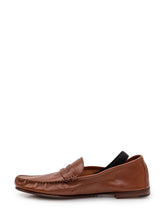 VERSACE - Loafers with Front Metal Detail - Brown - LIDIASHOPPING® - Official Website