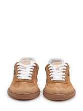VERSACE - Sneakers Greca Court - Marrone - LIDIASHOPPING® - Official Website