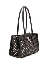 MICHAEL MICHAEL KORS - Woven Tote Bag with Double Handles - Black - LIDIASHOPPING® - Official Website