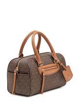 MICHAEL MICHAEL KORS - Duffle Bag with Top Handles and Strap - Brown | Lidia Shopping ® | Official Website