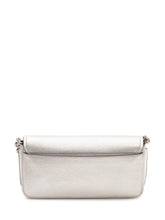 MICHAEL MICHAEL KORS - Flap Shoulder Bag with Chain - Silver - LIDIASHOPPING® - Official Website