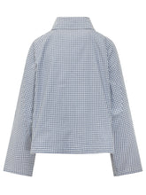 BARBOUR X PAUL SMITH - Giacca Gingham Spey - Blu - LIDIASHOPPING® - Official Website