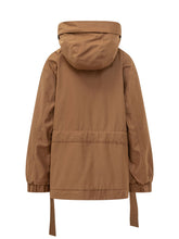 OOF - NYKY - Parka in Cotone Cerato con Cappuccio - Marrone - LIDIASHOPPING® - Official Website