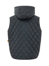 OOF - NYKY - Hooded Puffer Vest - Blue - LIDIASHOPPING® - Official Website