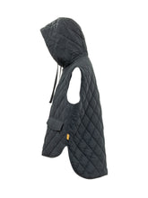 OOF - NYKY - Hooded Puffer Vest - Blue - LIDIASHOPPING® - Official Website