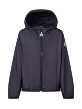 MONCLER KIDS - Lightweight Hooded Jacket - Black - LIDIASHOPPING® - Official Website