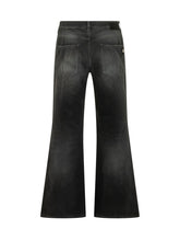 AMIRI - Bootcut Jeans with Five Pockets and Flared Leg - Black - LIDIASHOPPING® - Official Website