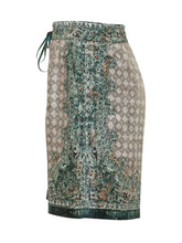 AMIRI - Shorts Bandana con Coulisse e Stampa All Over - Verde - LIDIASHOPPING® - Official Website