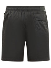 AMIRI - Pantaloncini da Bagno con Coulisse e Logo - Nero - LIDIASHOPPING® - Official Website