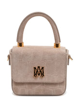 AMIRI - Nano Suede Top Handle Bag - Beige | Lidia Shopping | Official Website