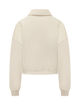 AMIRI - Chateau Polo Sweater with Front Embroidery - Beige - LIDIASHOPPING® - Official Website