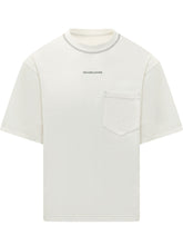NINE:INTHE:MORNING - T-shirt with Chest Pocket - White - LIDIASHOPPING® - Official Website