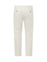 NINE:INTHE:MORNING - Chino Trousers with Pleats - White - LIDIASHOPPING® - Official Website