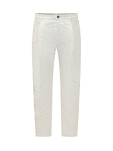 NINE:INTHE:MORNING - Pantaloni Carrot con Pinces - Bianco - LIDIASHOPPING® - Official Website
