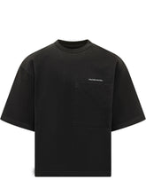 NINE:INTHE:MORNING - T-shirt with Pocket and Embroidery - Black - LIDIASHOPPING® - Official Website