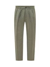 NINE:INTHE:MORNING - Pantaloni Baggy con Pinces - Verde - LIDIASHOPPING® - Official Website