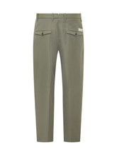 NINE:INTHE:MORNING - Pantaloni Baggy con Pinces - Verde - LIDIASHOPPING® - Official Website