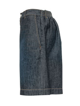 NINE:INTHE:MORNING - Bermuda in Denim - Blu - LIDIASHOPPING® - Official Website