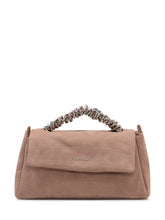 ORCIANI - Top Handle Bag in Leather with Chain Handle - Beige - LIDIASHOPPING® - Official Website