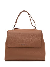 ORCIANI - Sveva Soft Medium Bag with Flap - Brown | Lidia Shopping ® | Official Website
