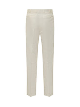 GABRIELE PASINI - Pantaloni con Chiusura Frontale con Bottone - Bianco - LIDIASHOPPING® - Official Website
