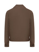 GABRIELE PASINI - Buttoned Jacket with patch pockets - Brown - LIDIASHOPPING® - Official Website