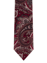 GABRIELE PASINI - Paisley Pattern Tie - Red - LIDIASHOPPING® - Official Website