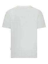 BOSS ESSENTIAL - T-shirt Thompson con Girocollo e Logo - Bianco | Lidia Shopping | Official Website