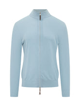 BALLANTYNE - Full Zip Cardigan - Blue - LIDIASHOPPING® - Official Website