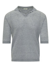 BALLANTYNE - Textured Knit Polo - White - LIDIASHOPPING® - Official Website