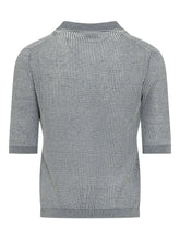 BALLANTYNE - Textured Knit Polo - White - LIDIASHOPPING® - Official Website