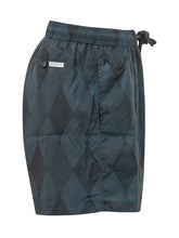 BALLANTYNE - Costume da Bagno con Stampa a Rombi - Blu - LIDIASHOPPING® - Official Website