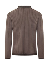 AROVESCIO - Camicia a Costa con Colletto - Marrone - LIDIASHOPPING® - Official Website
