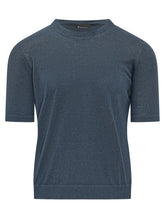 AROVESCIO - Short Sleeve Crewneck Sweater - - LIDIASHOPPING® - Official Website